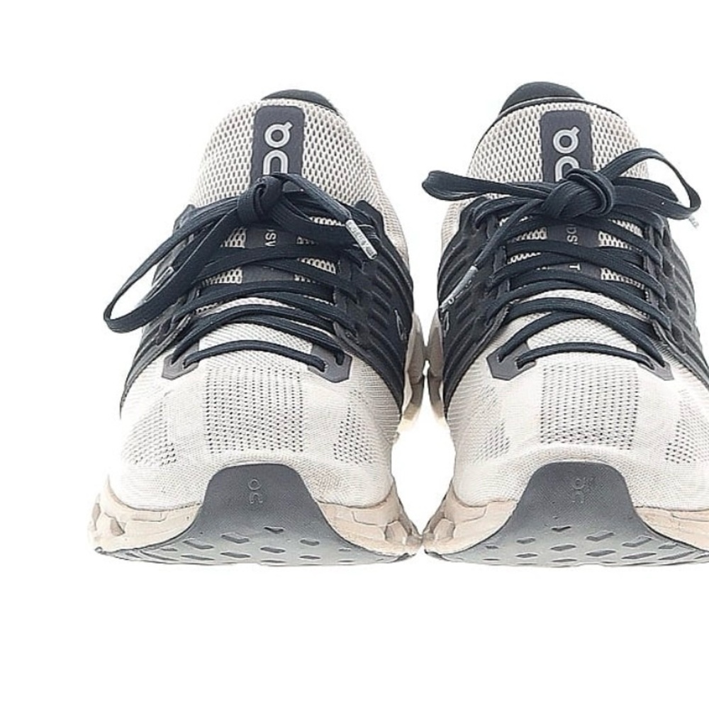 On Cloud X Running Shoes Cream Black Women’s Size 10